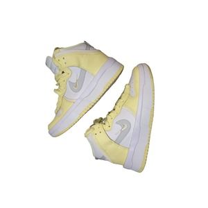 Nike Dunk High Up Rebel Lemon Yellow sneakers (womans )